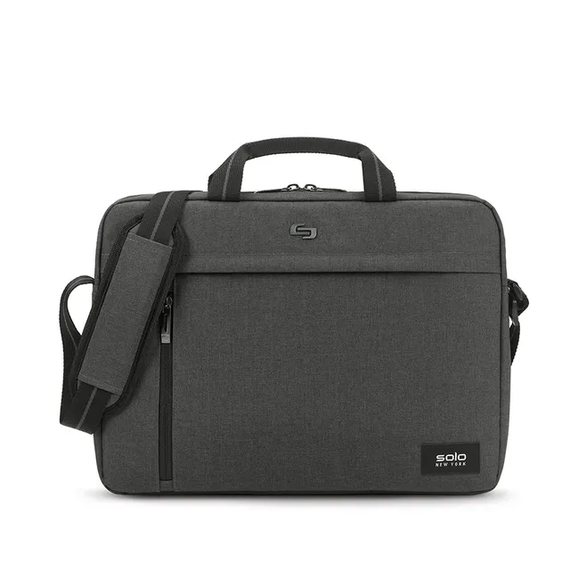 solo-new-york-rivington-slim-brief-for-15-6-laptops-with-luggage-handle-pass-thr image 1