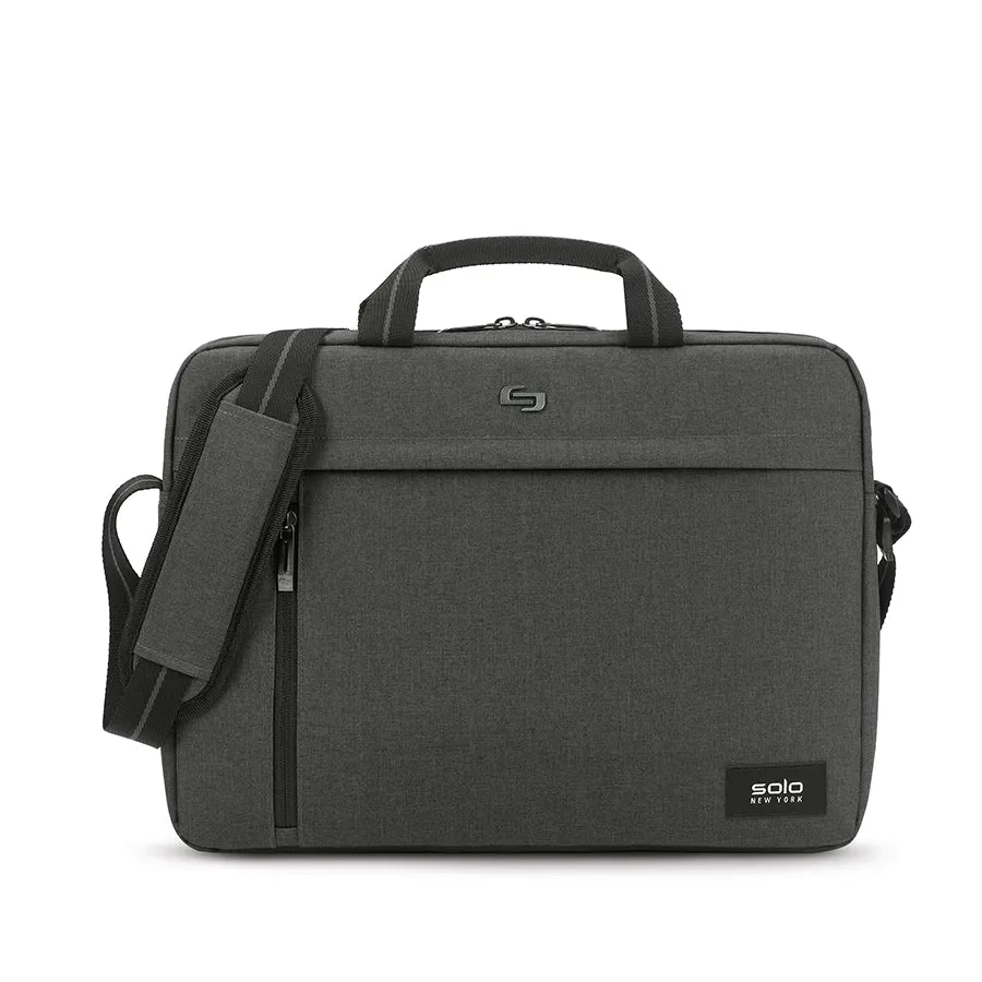 solo-new-york-rivington-slim-brief-for-15-6-laptops-with-luggage-handle-pass-thr image 1