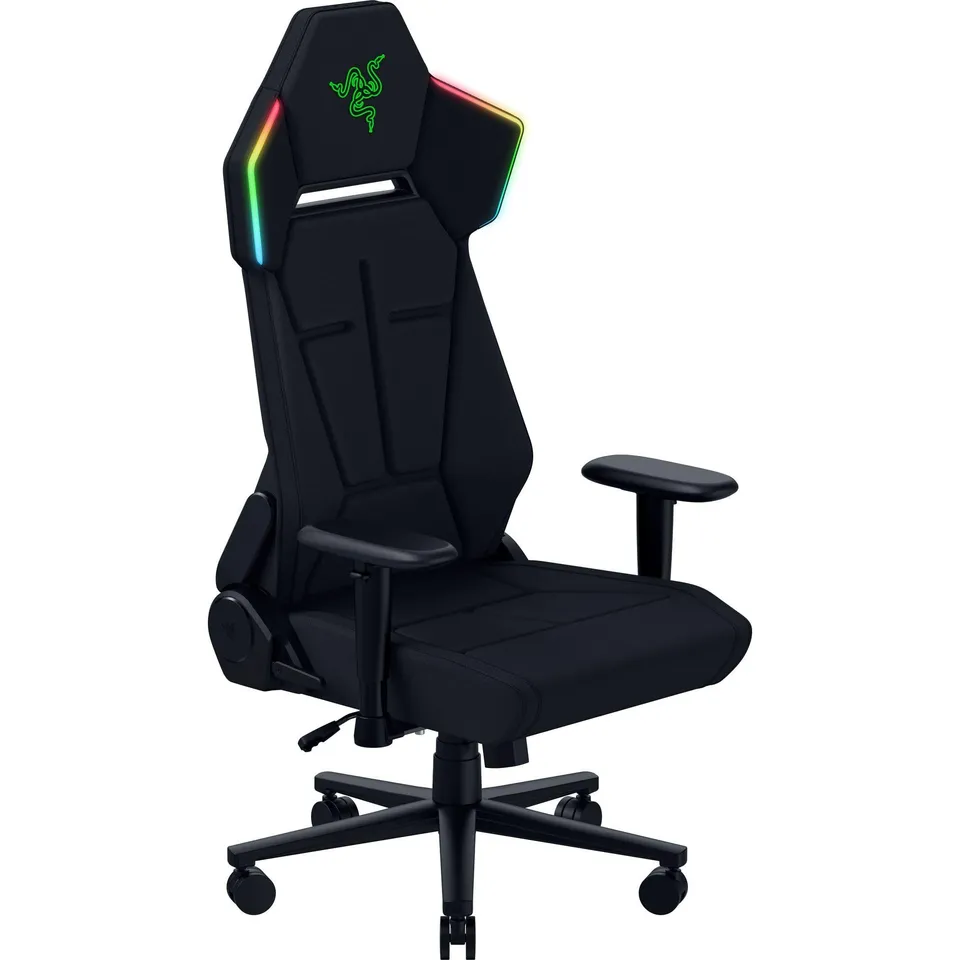razer-soma-chroma-ergonomic-gaming-chair-reactive-razer-chroma-rgb-built-in-lumb image 1