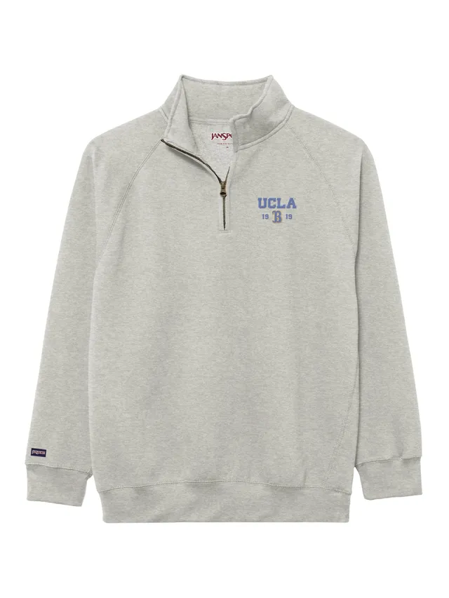 jansport-ncaa-officially-licensed-rival-quarter-zip-sweatshirt-long-sleeve-stand image 1