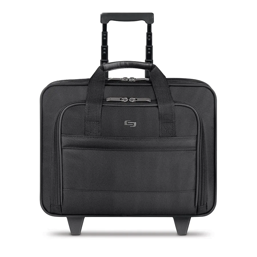 solo-new-york-carnegie-rolling-case-fully-padded-15-6-laptop-rolling-briefcase image 1