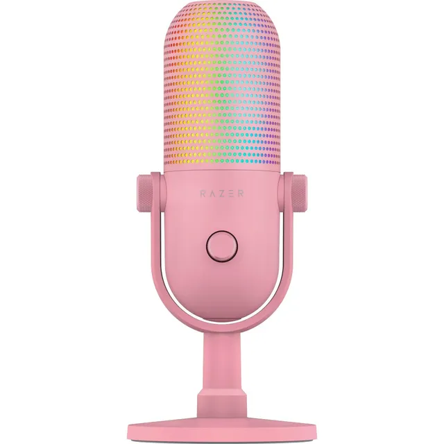razer-seiren-v3-chroma-32-bit-dsp-usb-c-condenser-microphone-for-pc-quartz-pink- image 1