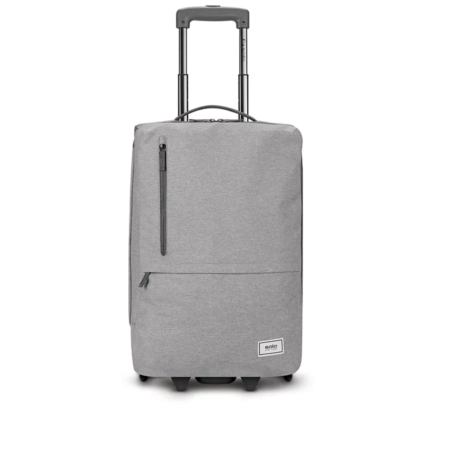 solo-new-york-re-treat-soft-side-carry-on-luggage-re-cycled-collection-ubn914 image 1