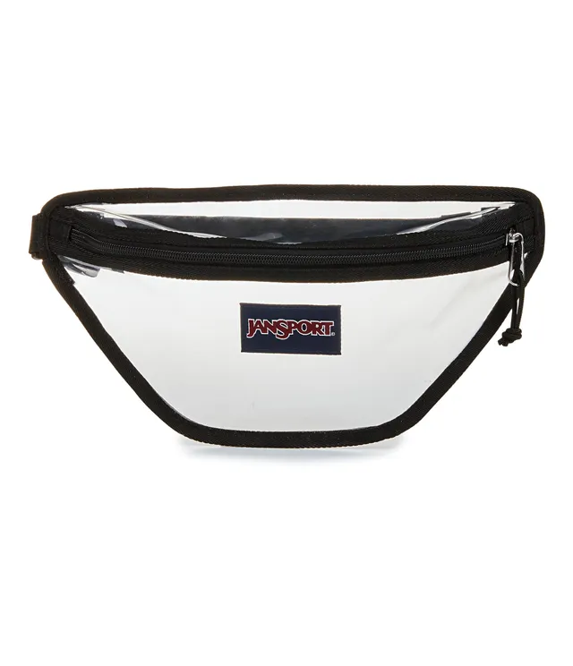 jansport-clear-waistpack-1l-transparent-fanny-pack-with-adjustable-hip-belt-cros image 1