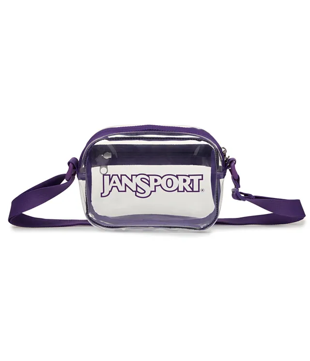 jansport-clear-crossbody-bag-grape-jelly-stadium-approved-transparent-everyday-c image 1