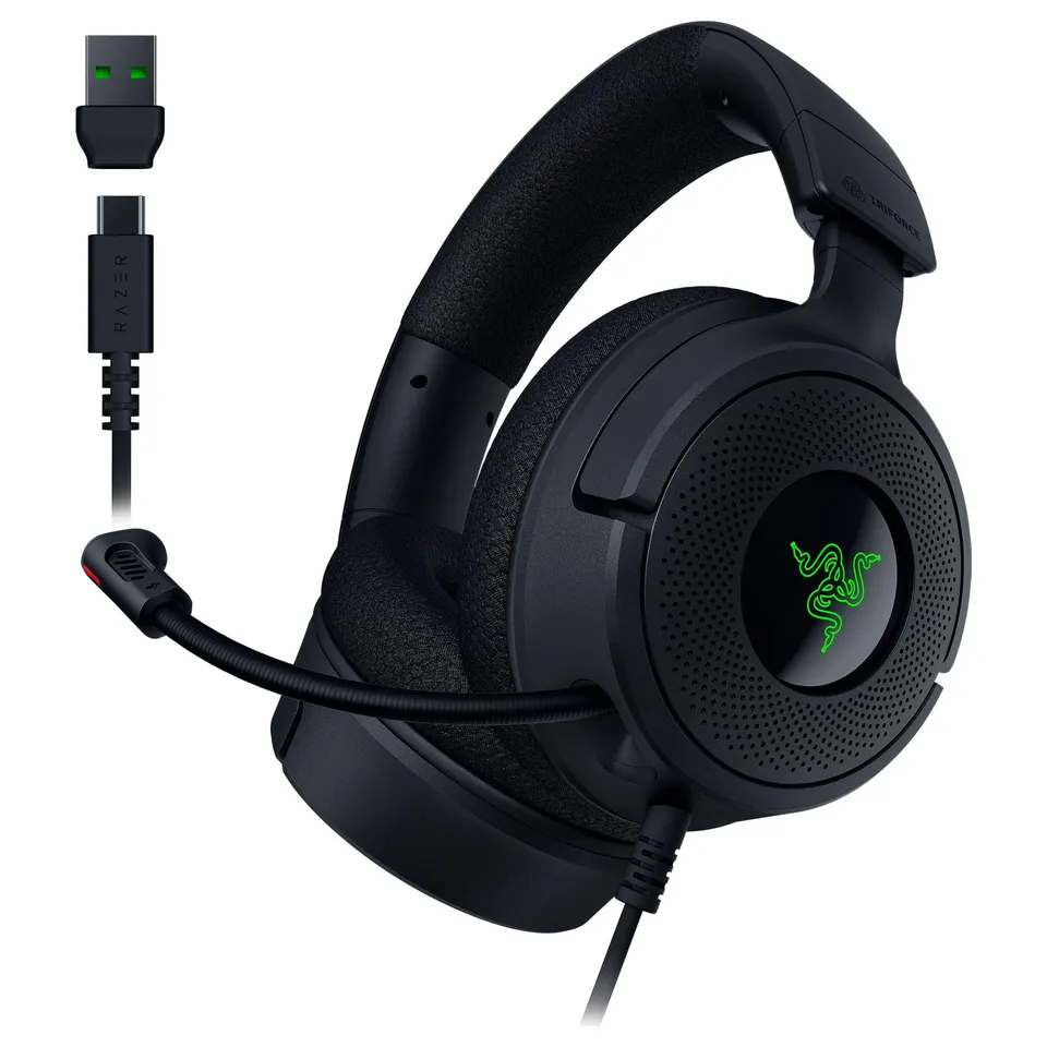 razer-kraken-v4-x-wired-gaming-headset-triforce-40mm-drivers-7-1-surround-sound- image 1
