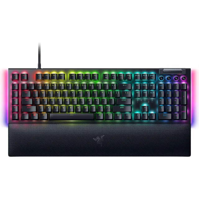 razer-blackwidow-v4-mechanical-gaming-keyboard-yellow-linear-silent-switches-chr image 1