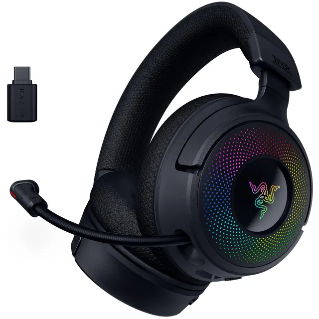 razer-kraken-v4-wireless-gaming-headset-triforce-titanium-40mm-drivers-hyperspee image 1