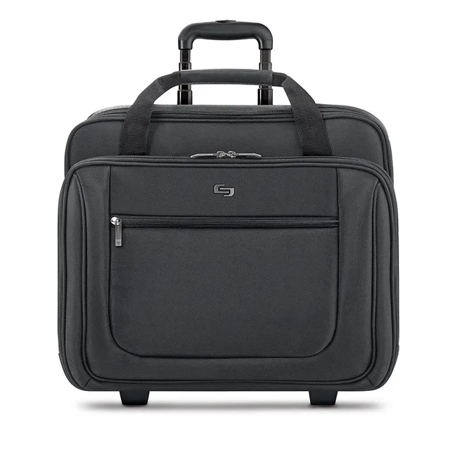 solo-new-york-bryant-rolling-laptop-case-17-3-padded-wheeled-business-case-with- image 1