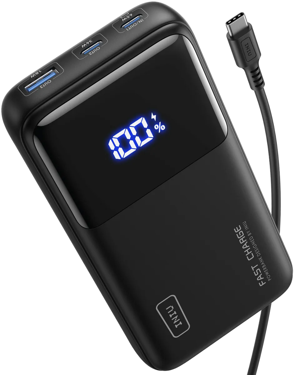 iniu-b62-power-bank-20000mah-65w-usb-c-pd-qc-fast-charging-portable-charger-3-ou image 1