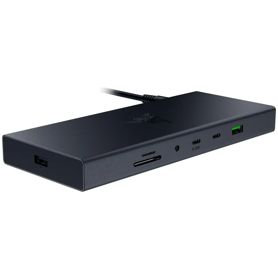razer-usb-4-dock-14-ports-dual-monitor-up-to-4k-120hz-100w-laptop-charging-windo image 1