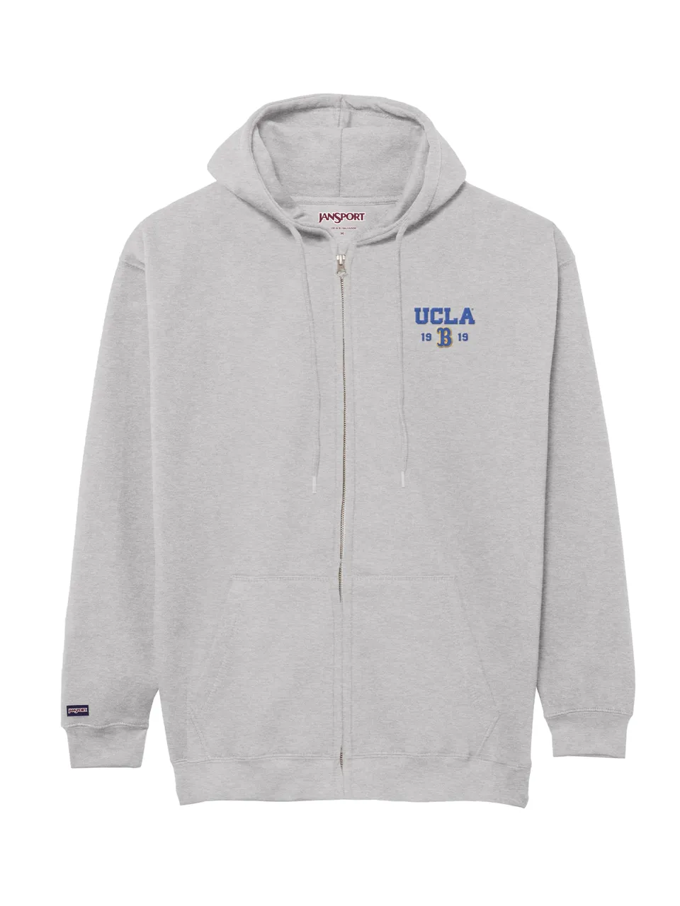 jansport-ncaa-officially-licensed-rival-full-zip-hoodie-unisex-long-sleeve-sweat image 1