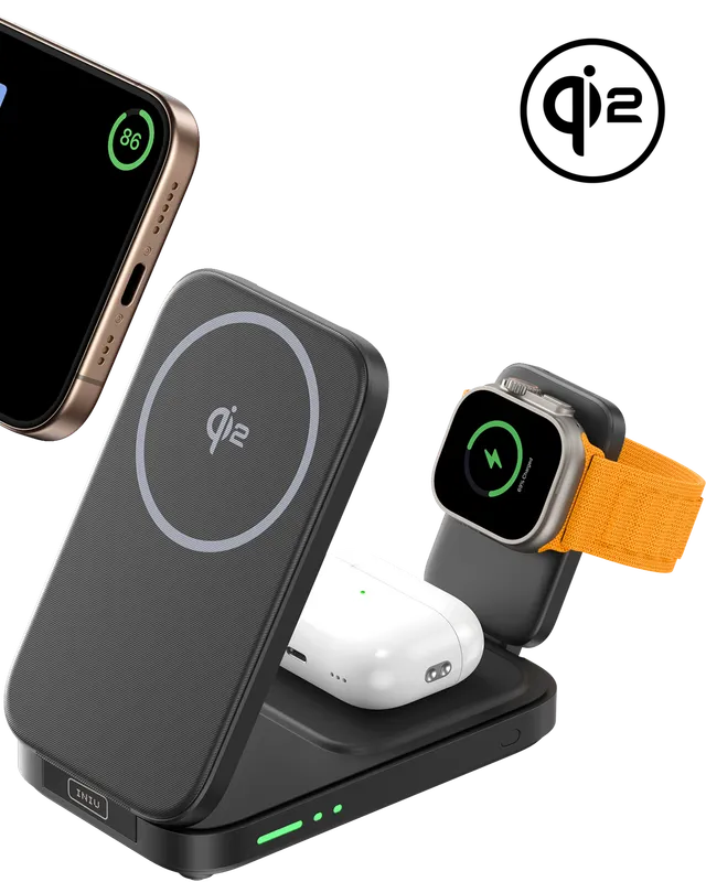 iniu-snapgo-w31-qi2-15w-3-in-1-magnetic-foldable-wireless-charger image 1
