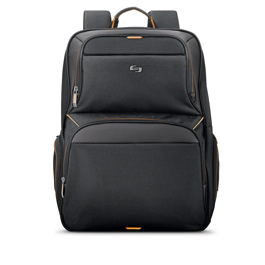 solo-new-york-ambition-backpack-padded-17-3-laptop-everyday-backpack-with-organi image 1
