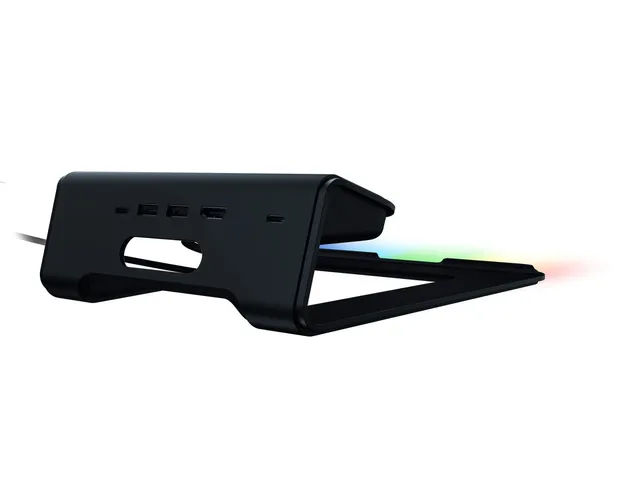 razer-laptop-stand-chroma-v2-usb-c-hub-laptop-stand-with-4k-hdmi-2-usb-a-100w-pd image 1