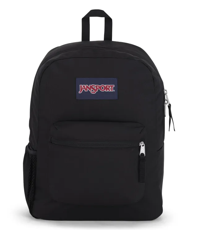 jansport-cross-town-backpack-17-x-12-5-x-6-100-recycled-600d-daypack-with-front- image 1