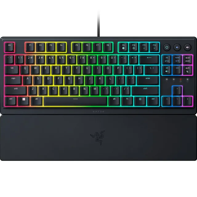 razer-ornata-v3-tkl-gaming-keyboard-low-profile-mecha-membrane-8-zone-chroma-rgb image 1
