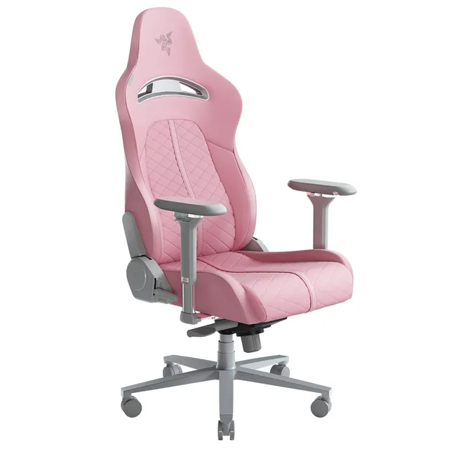 razer-enki-gaming-chair-pink-all-day-comfort-with-built-in-lumbar-arch-152-recli image 1