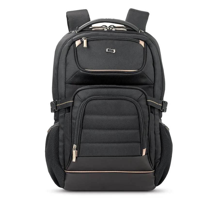 solo-new-york-arc-backpack-17-3-padded-laptop-backpack-with-tablet-pocket-and-lu image 1
