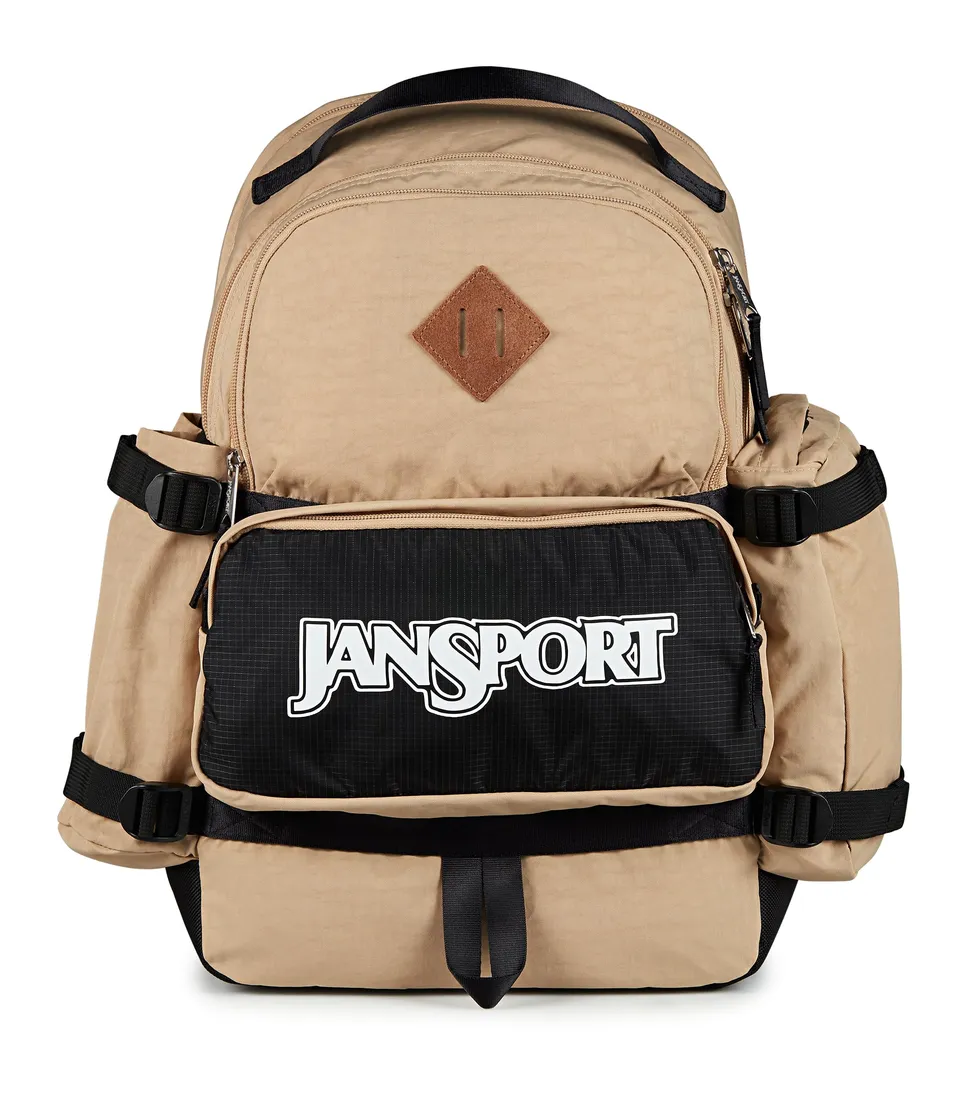 jansport-seattle-pack-backpack-travertine-15-laptop-sleeve-dual-water-bottle-poc image 1