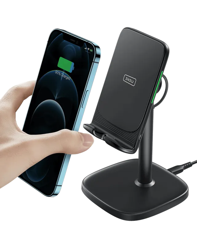 iniu-i212-adjustable-15w-fast-wireless-charging-stand-dual-coil-for-iphone-samsu image 1