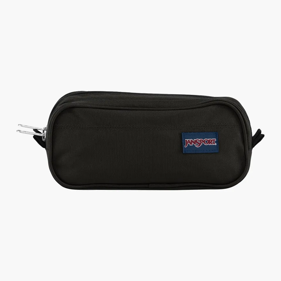 jansport-large-accessory-pouch-1-3l-dual-compartment-zip-storage-pouch-for-pens- image 1