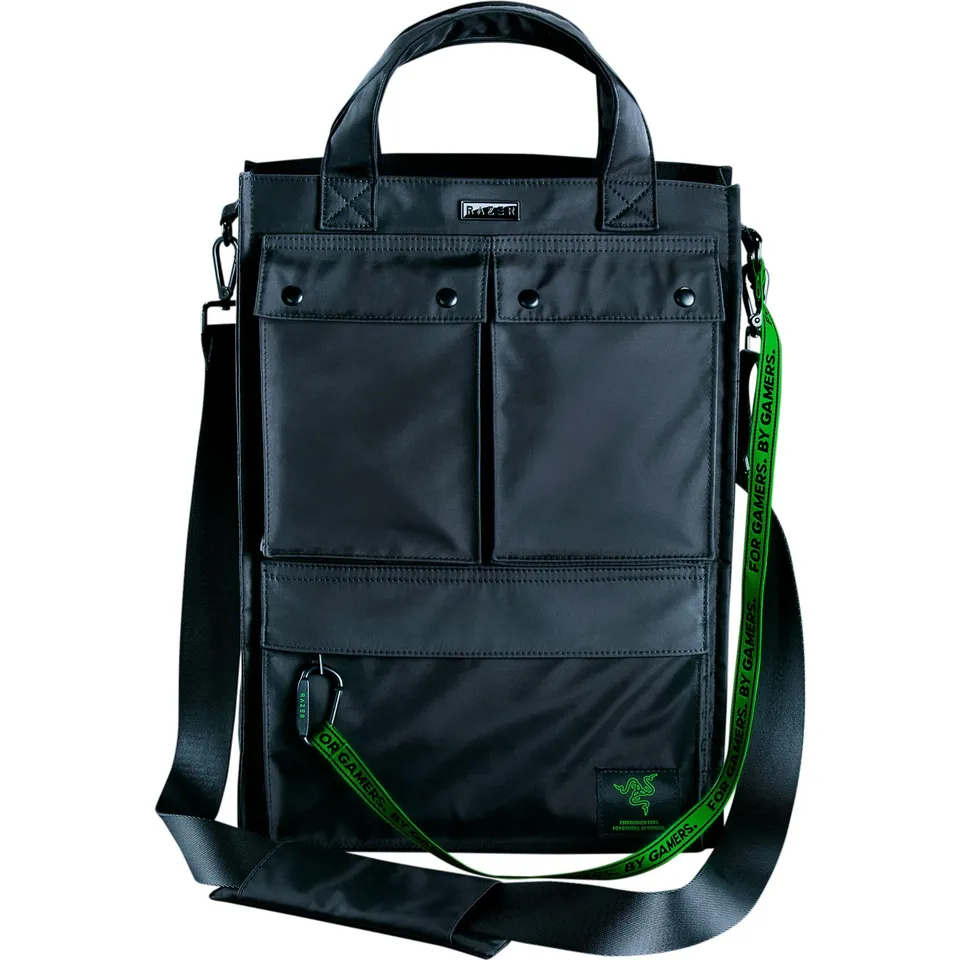 razer-xanthus-tote-bag-with-padded-16-inch-laptop-compartment-water-repellent-ny image 1