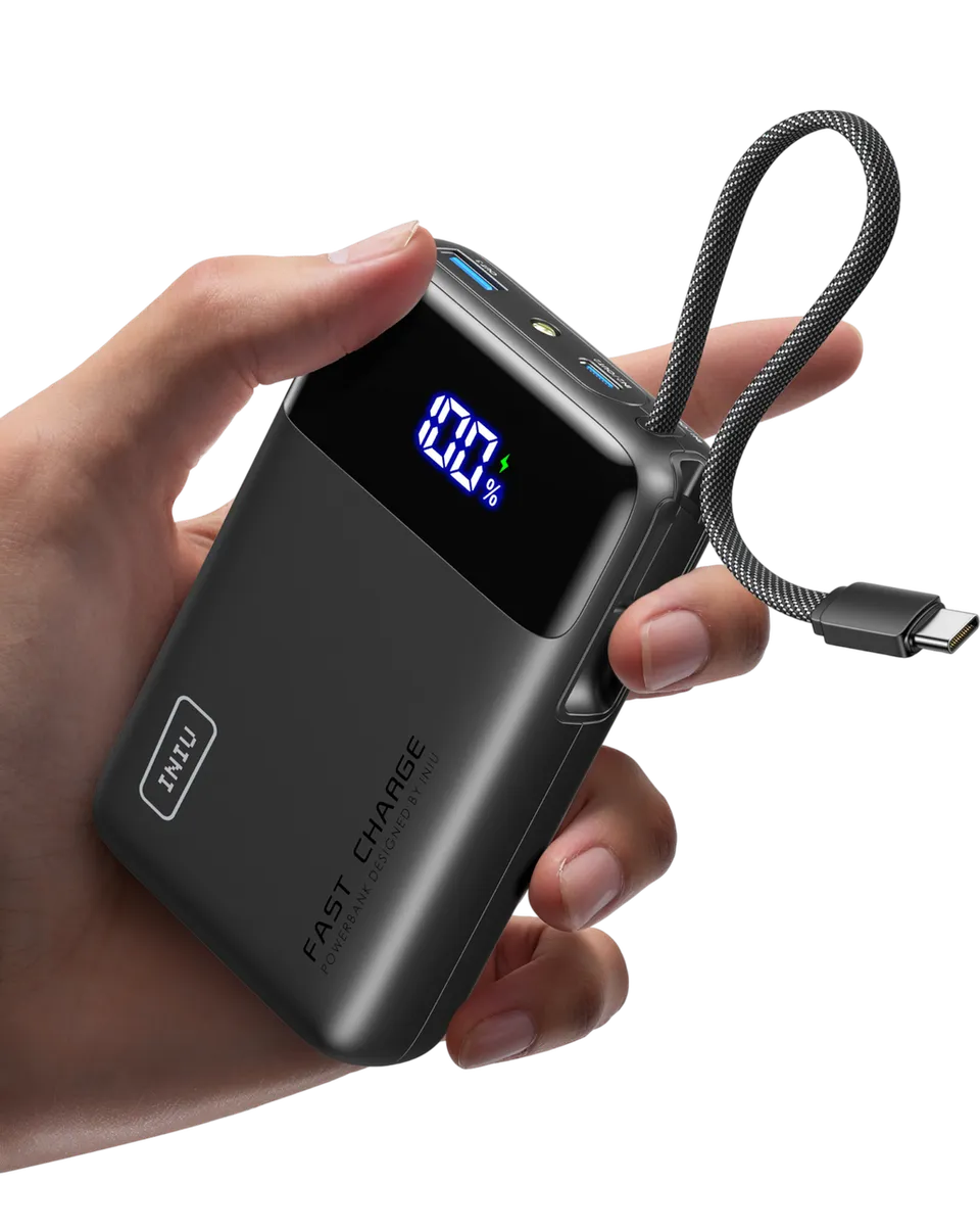 iniu-carry-p51l-45w-usb-c-portable-charger-20000mah-power-bank-with-built-in-usb image 1