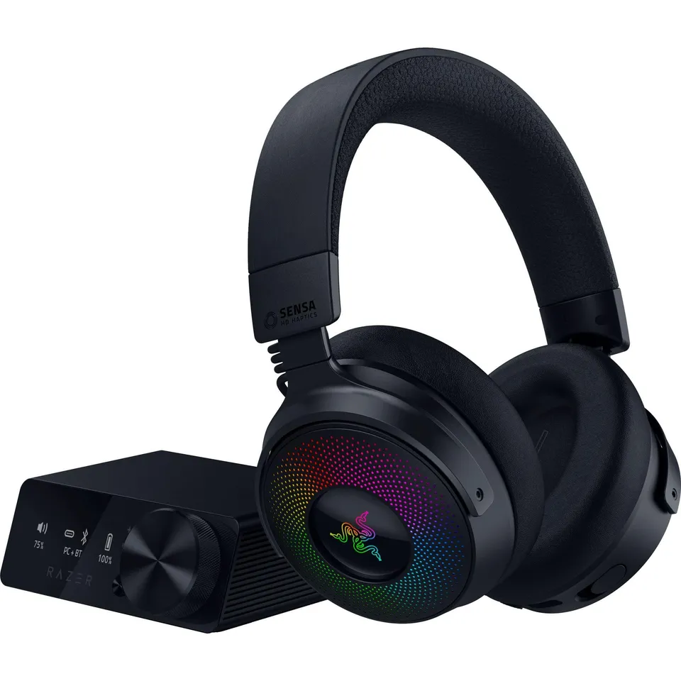 razer-kraken-v4-pro-wireless-gaming-headset-oled-control-hub-sensa-hd-haptics-tr image 1