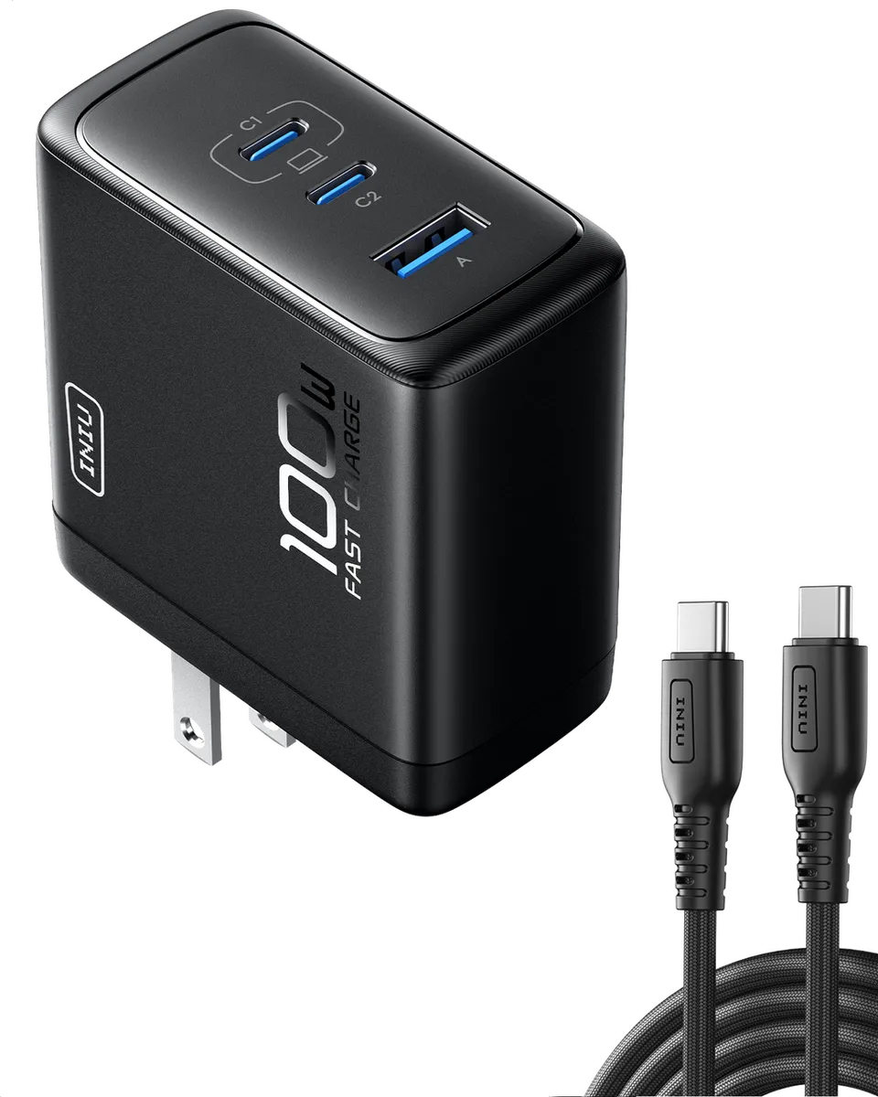 iniu-a11-100w-3-port-gan-fast-charger-compact-desktop-power-station-for-laptops- image 1