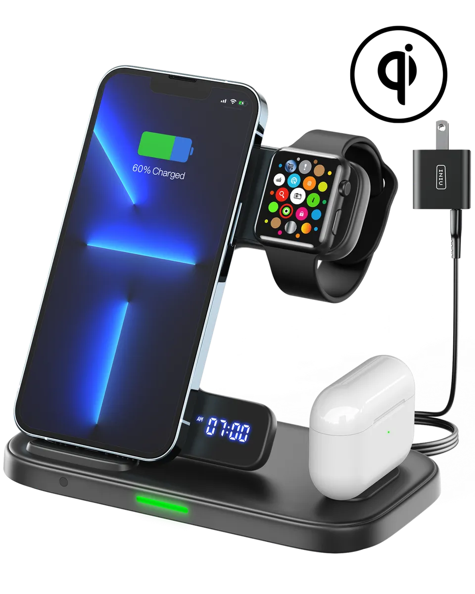 iniu-i220-qi-certified-3-in-1-fast-wireless-charging-station-15w-charger-for-iph image 1