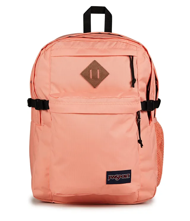 jansport-main-campus-backpack-peach-bum-large-travel-work-backpack-with-15-inch- image 1