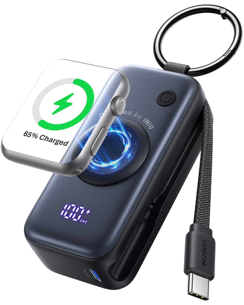 iniu-snapgo-p81-5000mah-5w-keychain-power-bank-for-apple-watch image 1