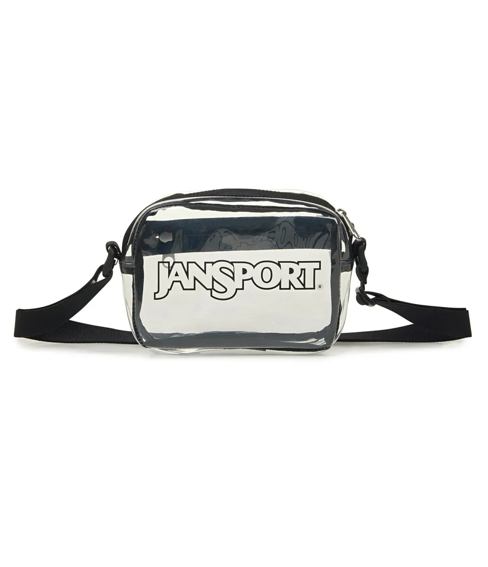 jansport-clear-crossbody-bag-transparent-clear-crossbody-for-events-stadiums-eve image 1