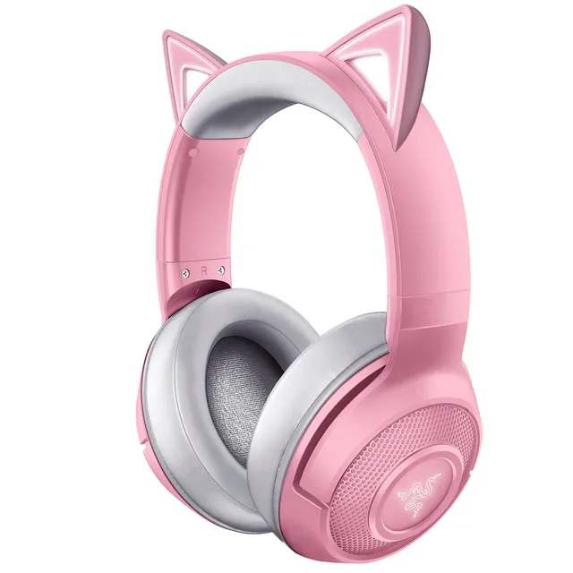 razer-kraken-bt-kitty-edition-wireless-gaming-headset-bluetooth-5-0-40ms-low-lat image 1