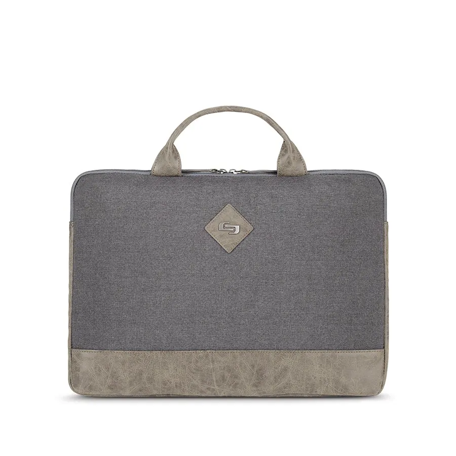 solo-new-york-pilot-slim-brief-lightweight-15-6-padded-laptop-briefcase-with-lug image 1