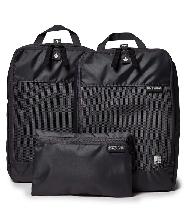 jansport-good-latitude-3-piece-packing-cube-set-lightweight-travel-organizers-wi image 1