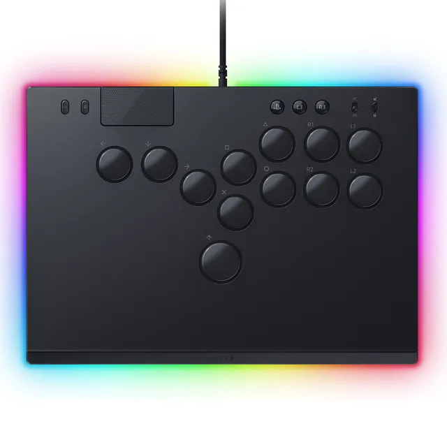 razer-kitsune-all-button-arcade-fighting-game-controller-ps5-pc-low-profile-opti image 1