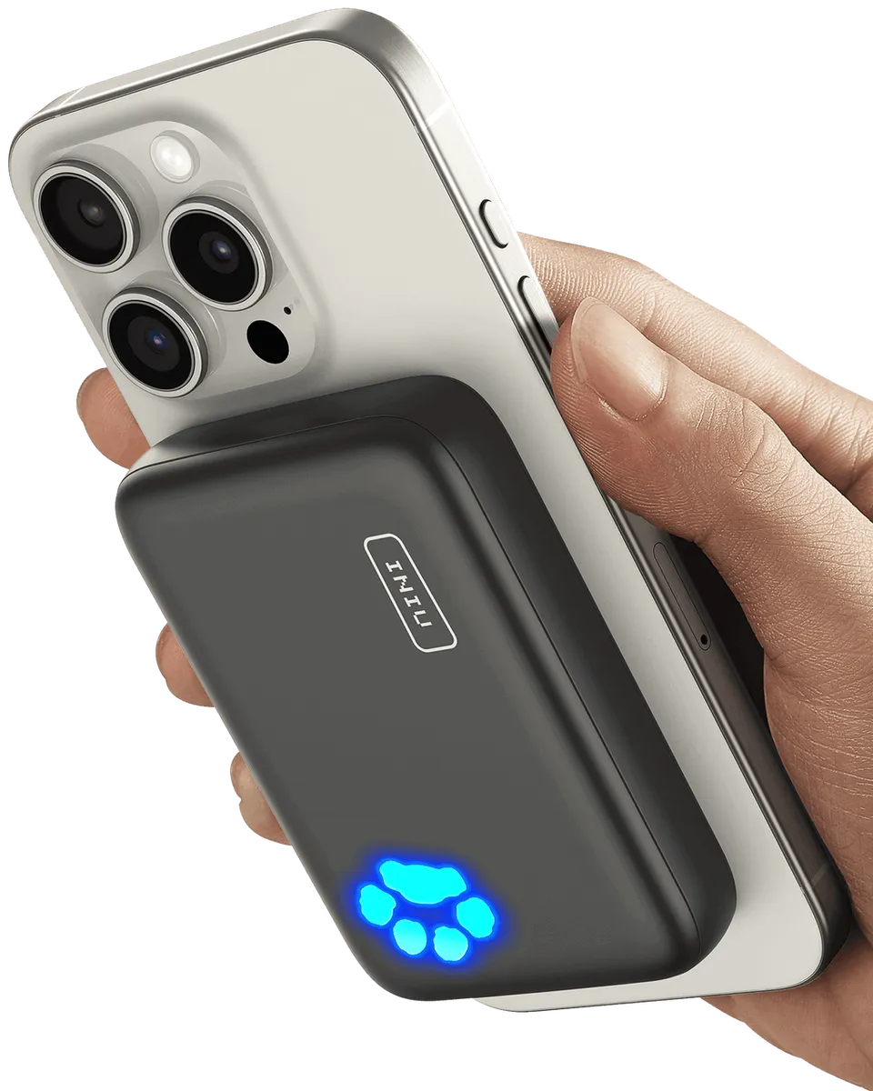 iniu-b43-magsafe-10000mah-compact-magnetic-power-bank-for-iphone image 1
