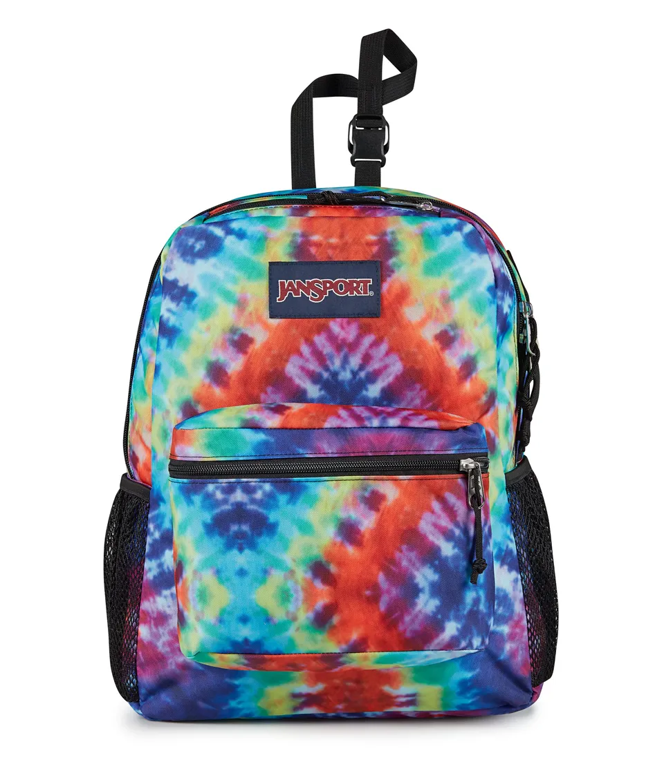jansport-central-adaptive-backpack-red-multi-hippie-days-wheelchair-walker-compa image 1
