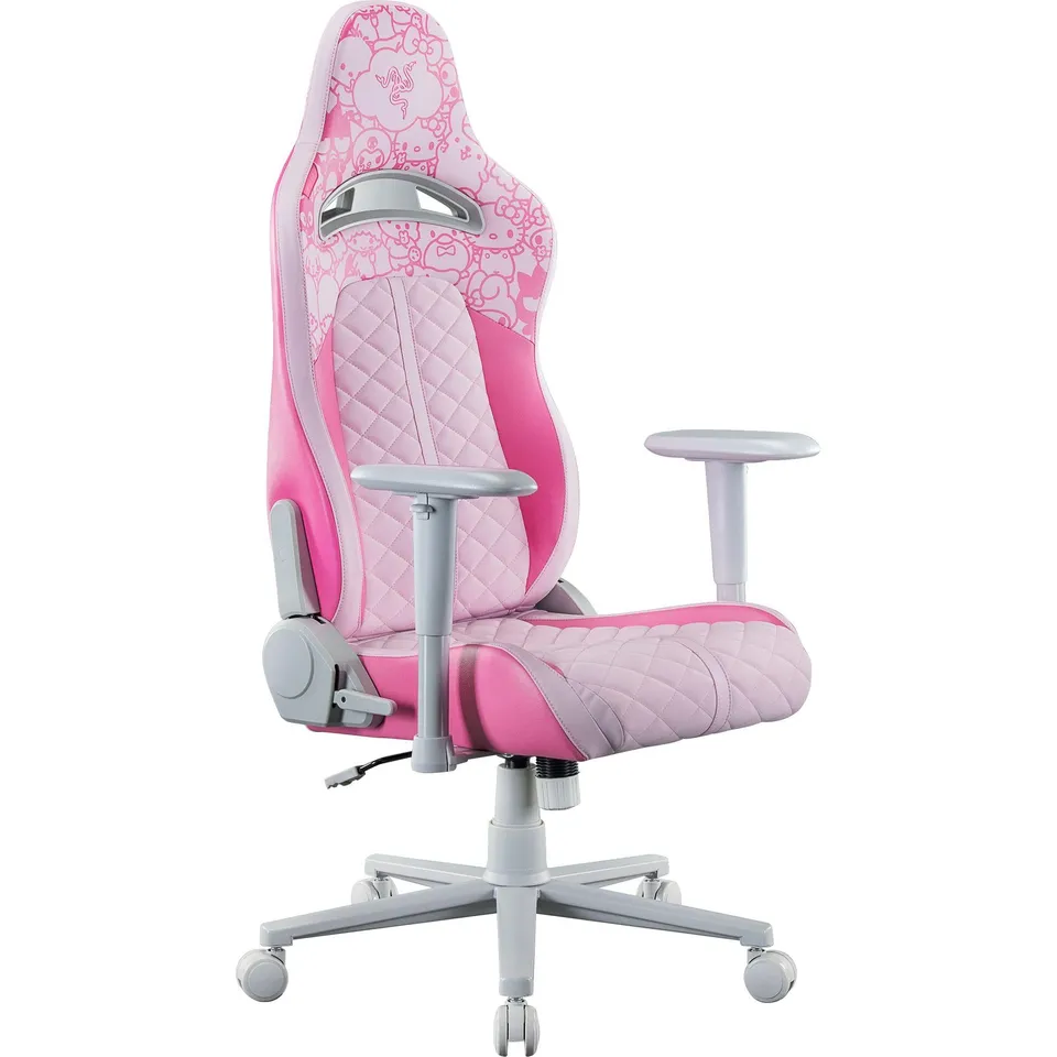 razer-enki-x-essential-gaming-chair-hello-kitty-friends-edition-built-in-lumbar- image 1