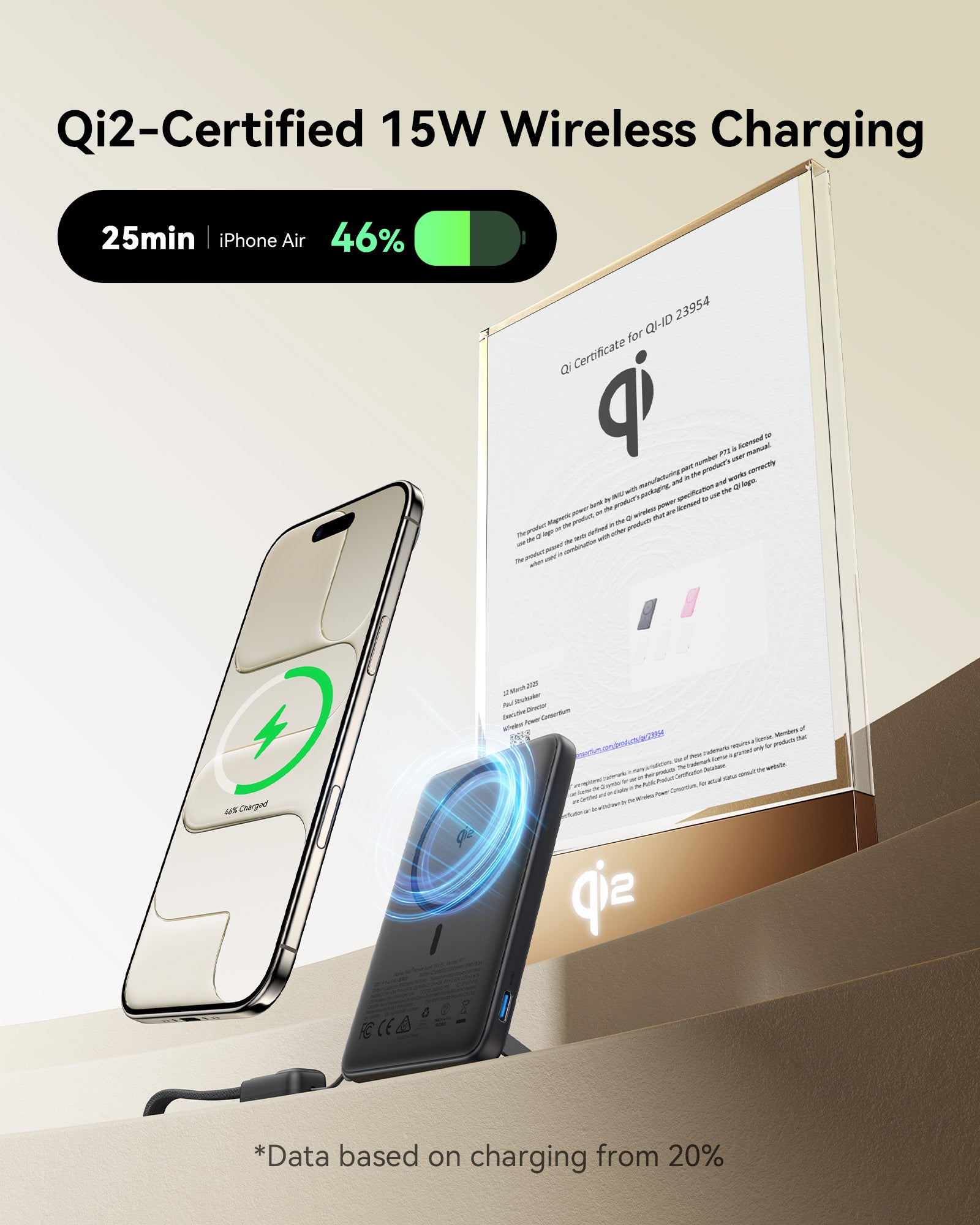 iniu-snapgo-p71-qi2-15w-magsafe-compatible-magnetic-power-bank-slimmest-5-000mah image 3