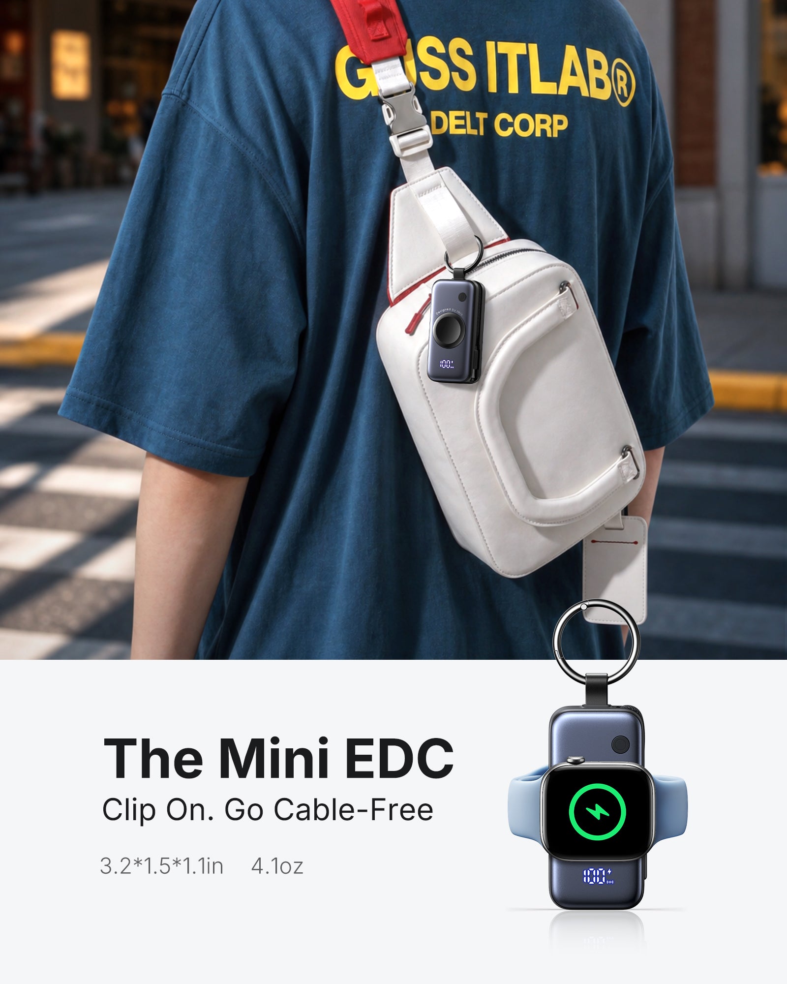 iniu-snapgo-p81-5000mah-5w-keychain-power-bank-for-apple-watch image 3