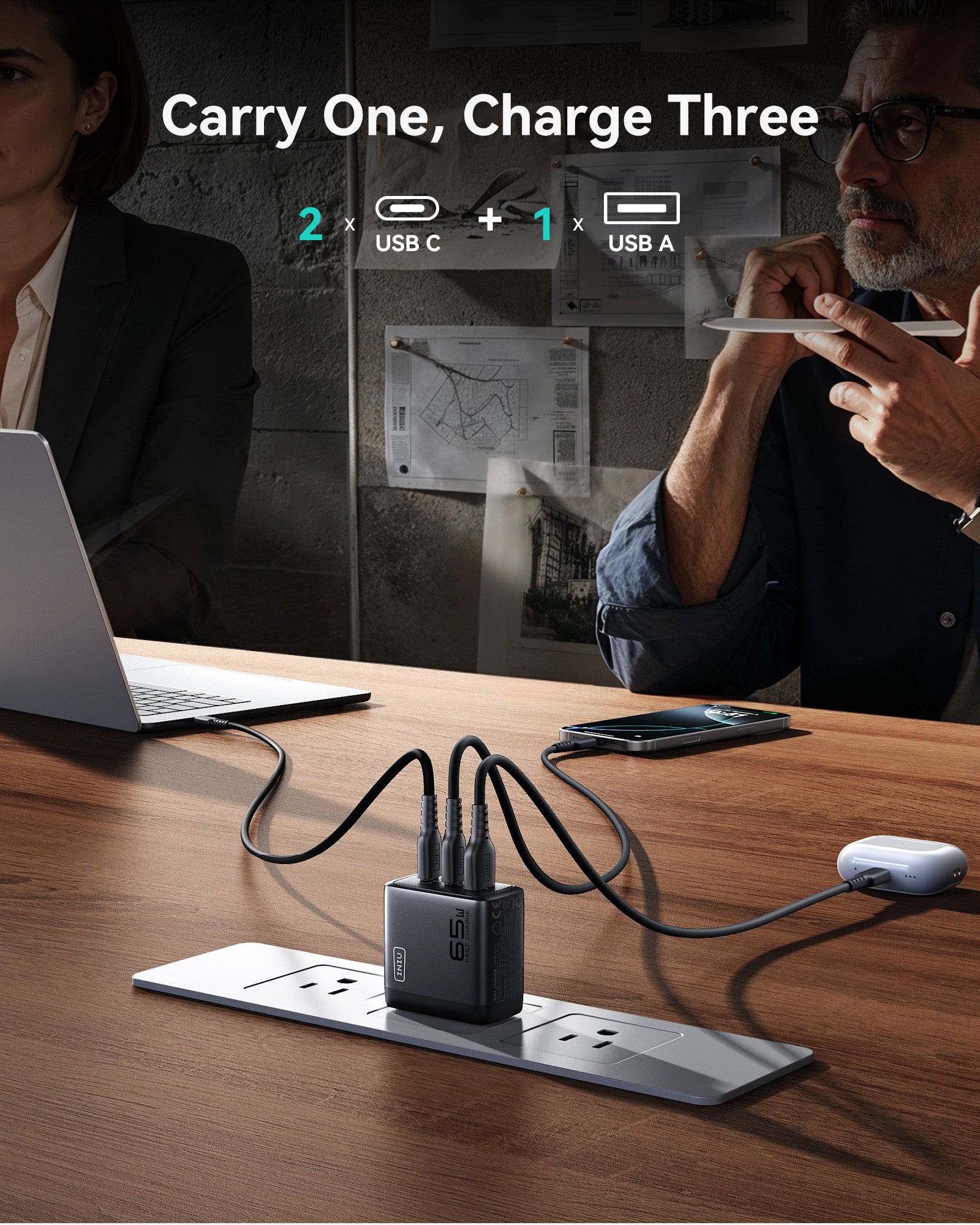 iniu-a21-65w-3-port-gan-wall-charger-usb-c-fast-charging-for-laptop-tablet-phone image 4