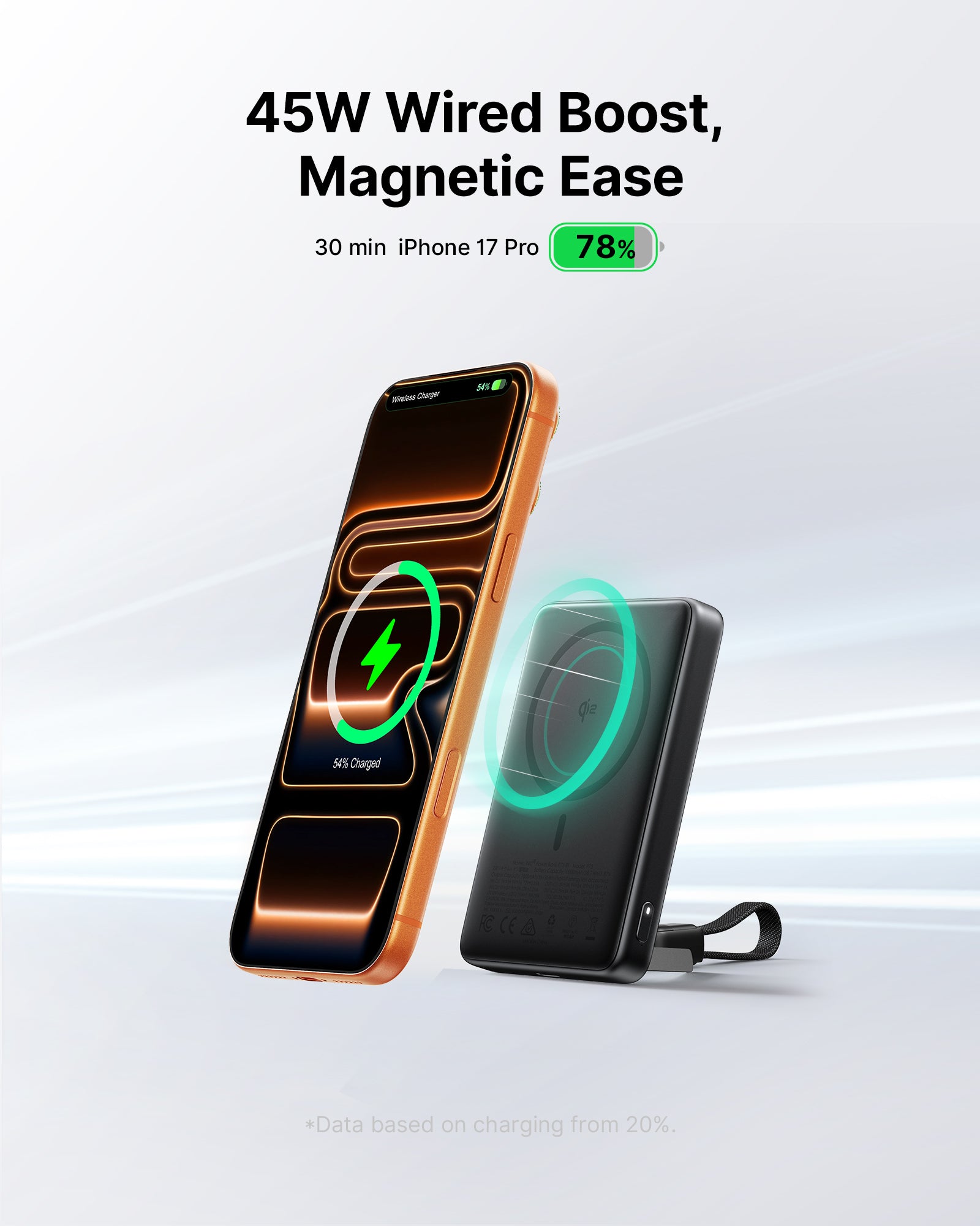 iniu-snapgo-p73-qi2-15w-magnetic-slim-power-bank-10000mah-0-5in-slim-body-qi2-wi image 5