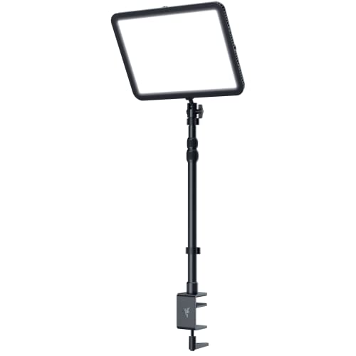 razer-key-light-chroma-2800-lumen-rgb-streaming-video-light-with-clamp-mount-wi- image 8