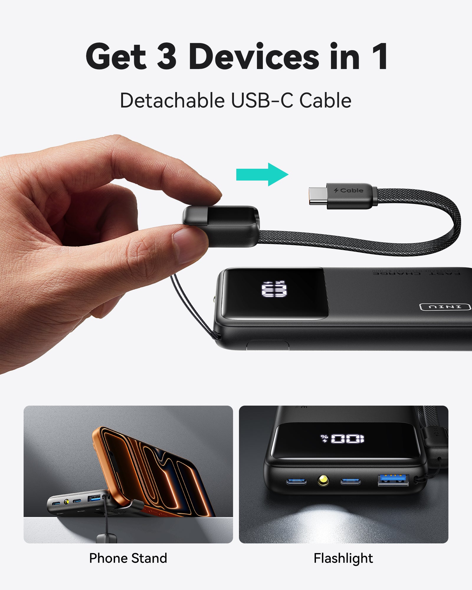 iniu-carry-p55-slim-45w-10000mah-power-bank-with-usb-c-lanyard-cable image 5