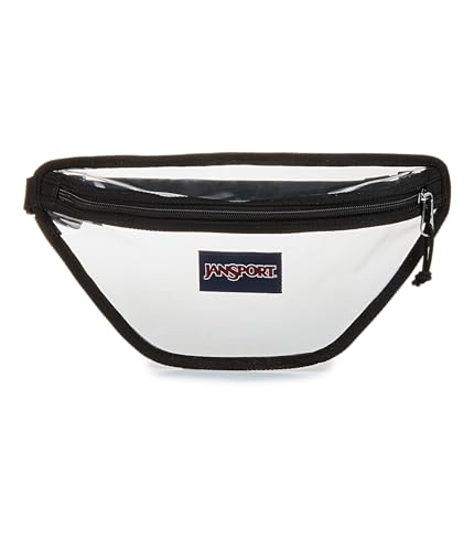 jansport-clear-waistpack-1l-transparent-fanny-pack-with-adjustable-hip-belt-cros image 7