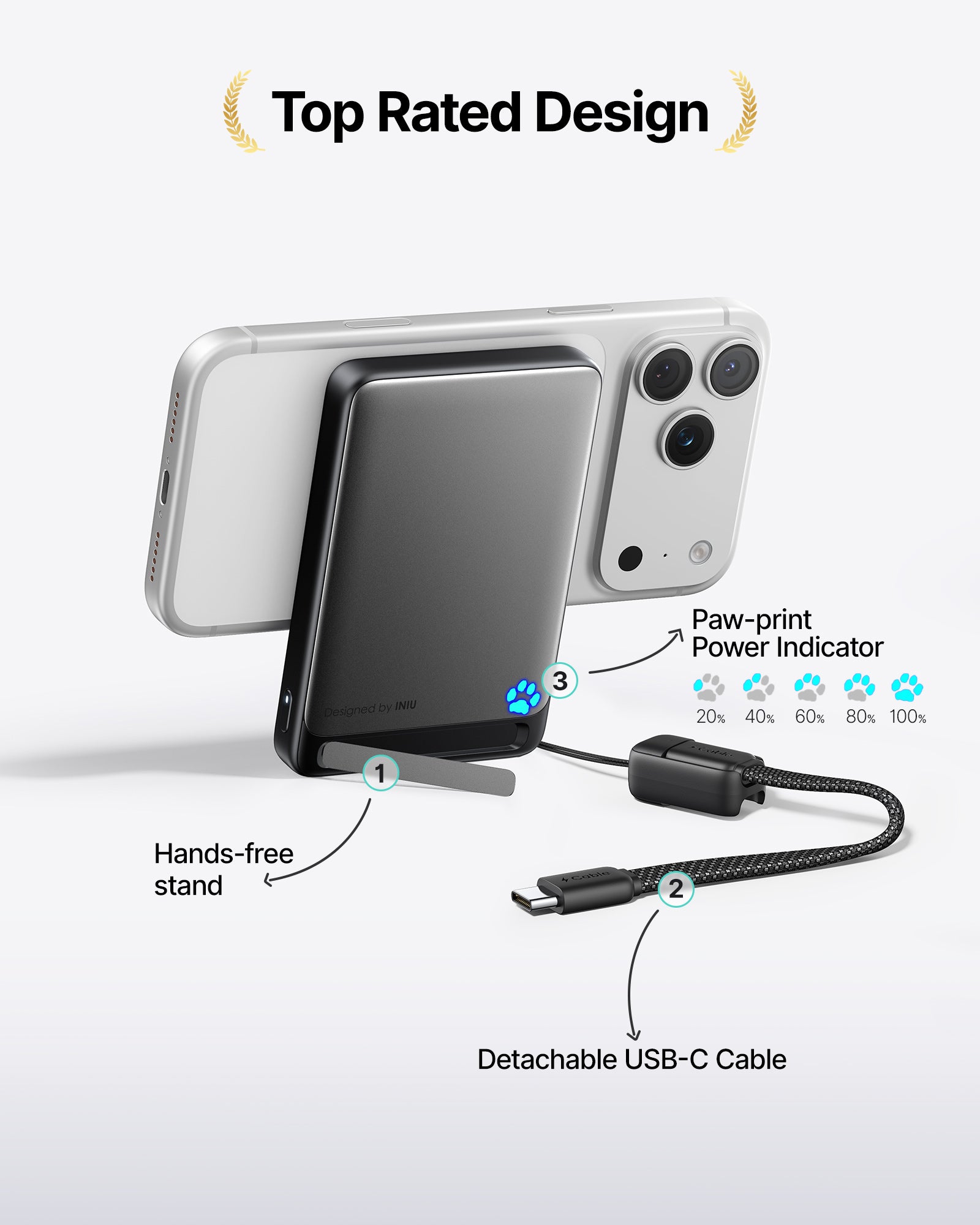 iniu-snapgo-p73-qi2-15w-magnetic-slim-power-bank-10000mah-0-5in-slim-body-qi2-wi image 7