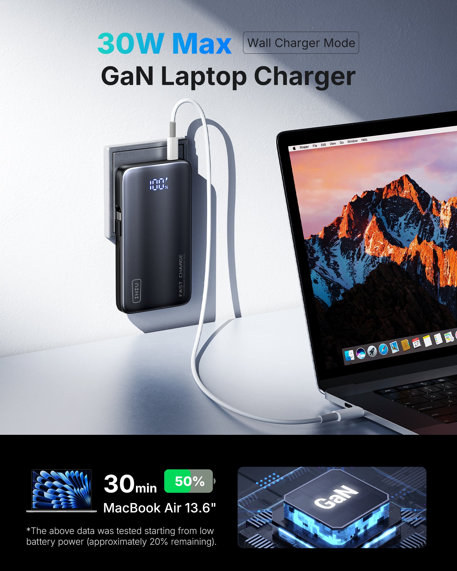 iniu-multi-p24-45w-10000mah-3-in-1-power-bank-with-foldable-wall-charger-and-bui image 6